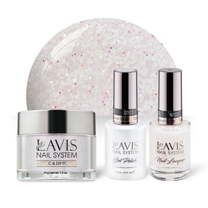 LAVIS 3 in 1 - 103 Taste of Glitter - Acrylic & Dip Powder, Gel & Lacquer
