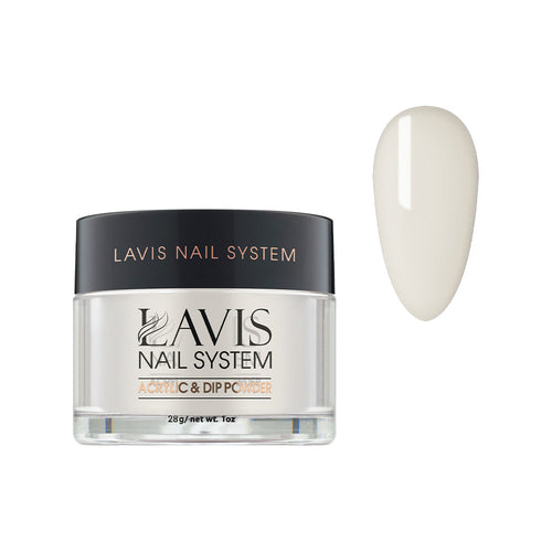 Lavis Acrylic Powder - 109 Lotus Petal - White Colors