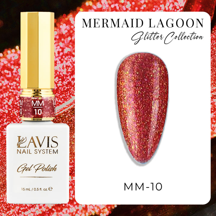 LAVIS Glitter - MM10 - Mermaid Lagoon Glitter Collection