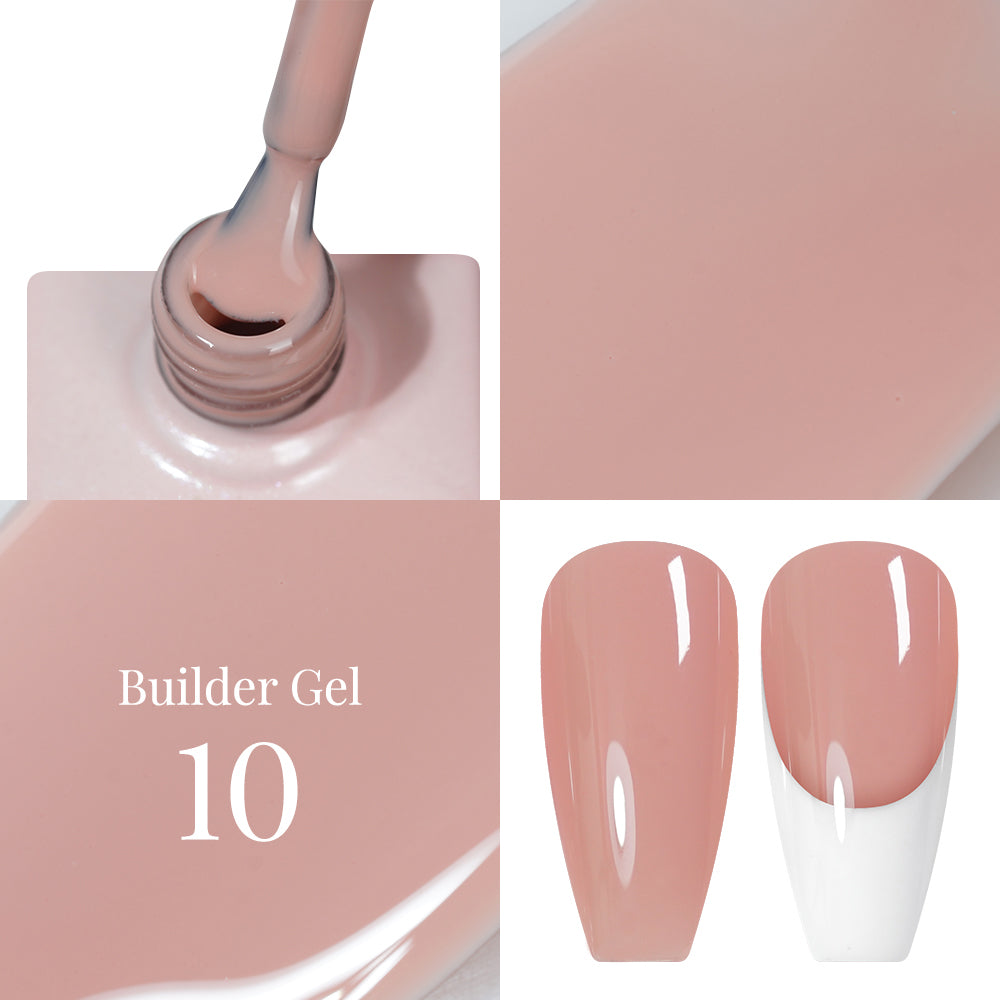 LAVIS Builder Gel In The Bottle - B10 Sherbert - Gel Polish 15ml