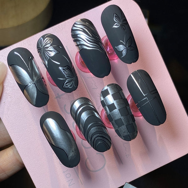 LDS Silver Metallic Gel