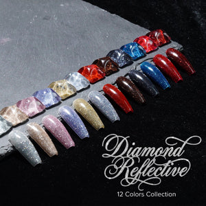 LDS Glitter - Gel Polish 0.5 oz - Diamond Reflective Collection