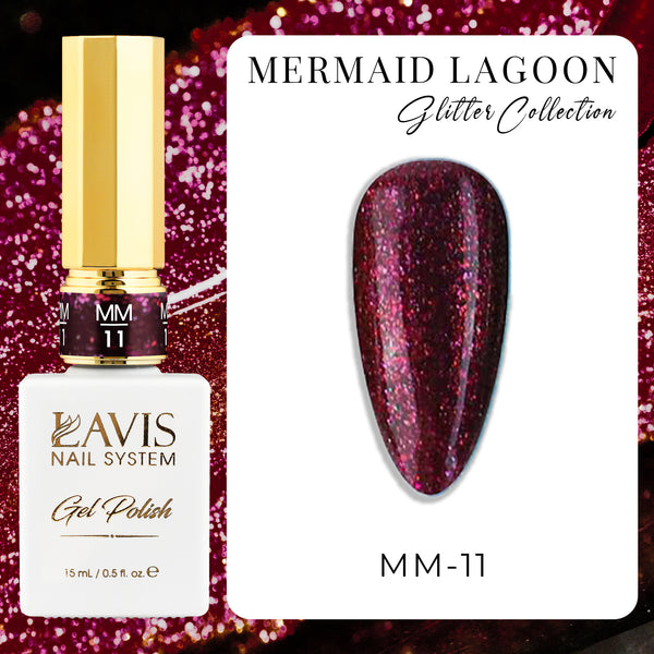 LAVIS Mermaid Lagoon Glitter Collection