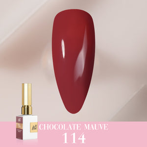 LDS Color Craze Collection - 114 Chocolate Mauve - Gel Polish 0.5oz