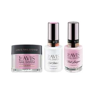 LAVIS 3 in 1 - 116 Loveable - Acrylic & Dip Powder, Gel & Lacquer