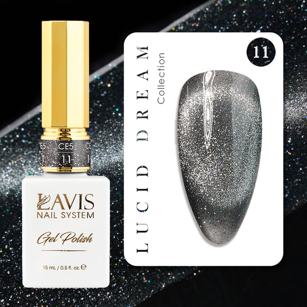 LAVIS Cat Eye CE5 - 11 - Gel Polish 0.5 oz - Lucid Dream Collection