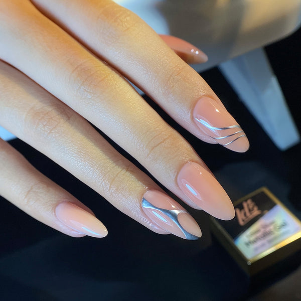 LDS Silver Metallic Gel