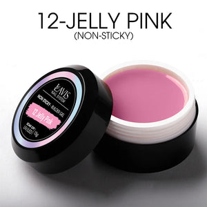 LAVIS J12 - Builder Gel In The Jar 15g - Jelly Pink Non Sticky