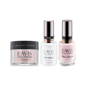 LAVIS 3 in 1 - 123 Irresistible - Acrylic & Dip Powder, Gel & Lacquer