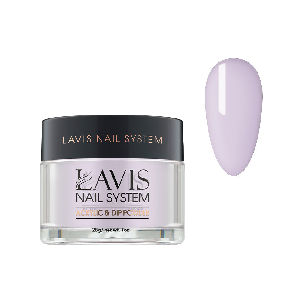 Lavis Acrylic Powder - 125 Silver Peony - Violet Colors