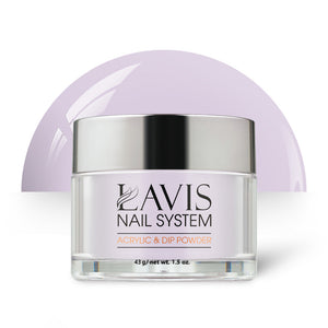 Lavis Acrylic Powder - 125 Silver Peony - Violet Colors