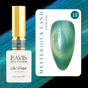 LAVIS Cat Eyes CE6 - 12 - Gel Polish 0.5 oz - Mysterious Land Collection