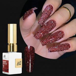 LDS Glitter 12 - Gel Polish 0.5 oz - Diamond Reflective Collection