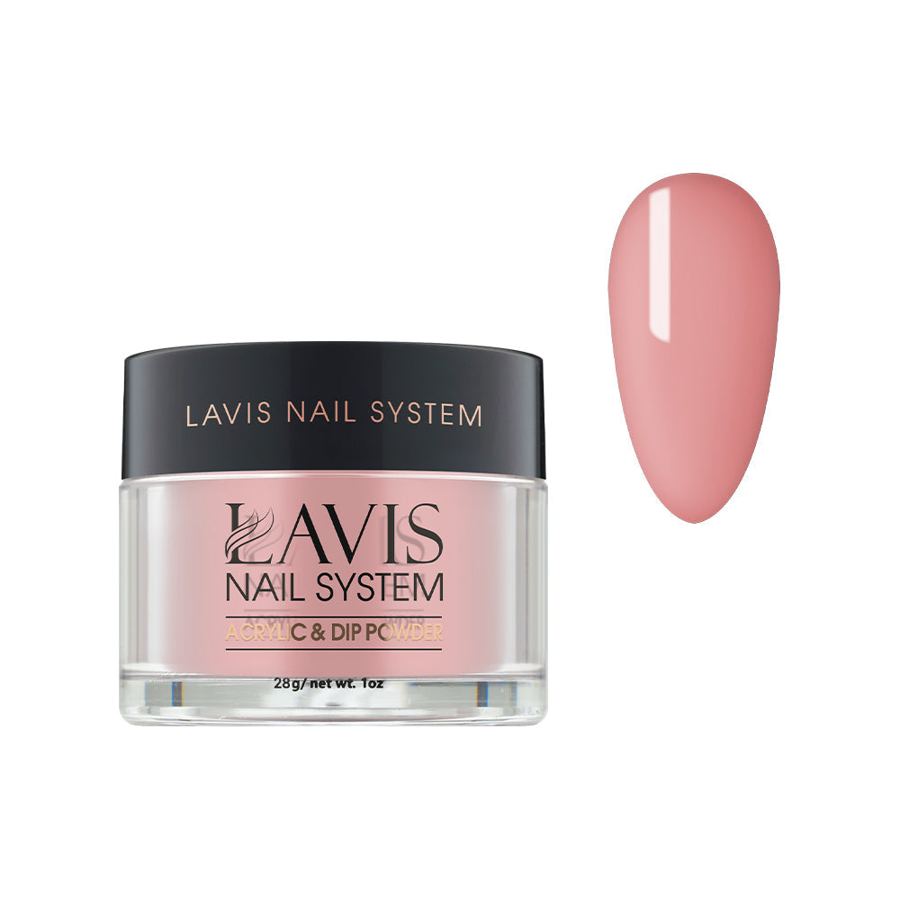 Lavis Acrylic Powder - 132 Smoky Salmon - Nude Colors