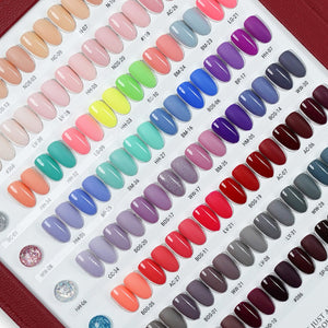 SNS Pro Gel Nail Polish Duo - Set 144 Colors - Burgundy Collection