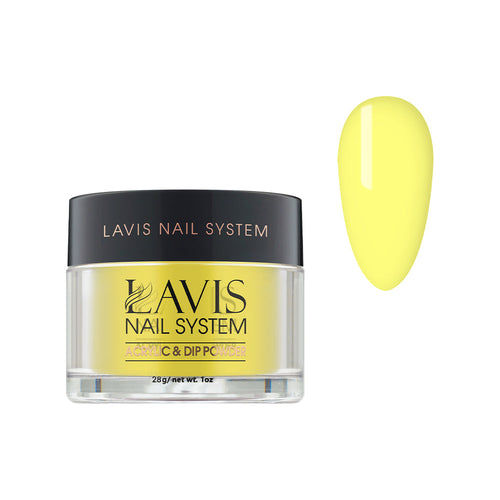 Lavis Acrylic Powder - 141 Mango Sorbet - Yellow Colors