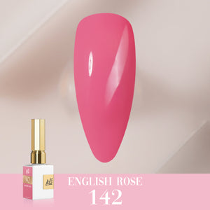  LDS Color Craze Gel Nail Polish - 142 English Rose - 0.5oz by LDS COLOR CRAZE sold by DTK Nail Supply