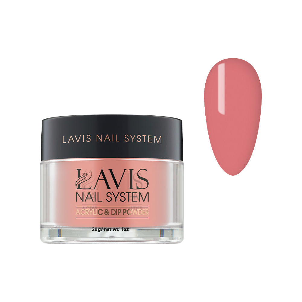 Lavis Acrylic Powder - 143 Mellow Coral - Coral Colors