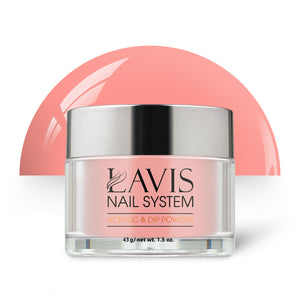 Lavis Acrylic Powder - 144 Quite Coral - Coral Colors