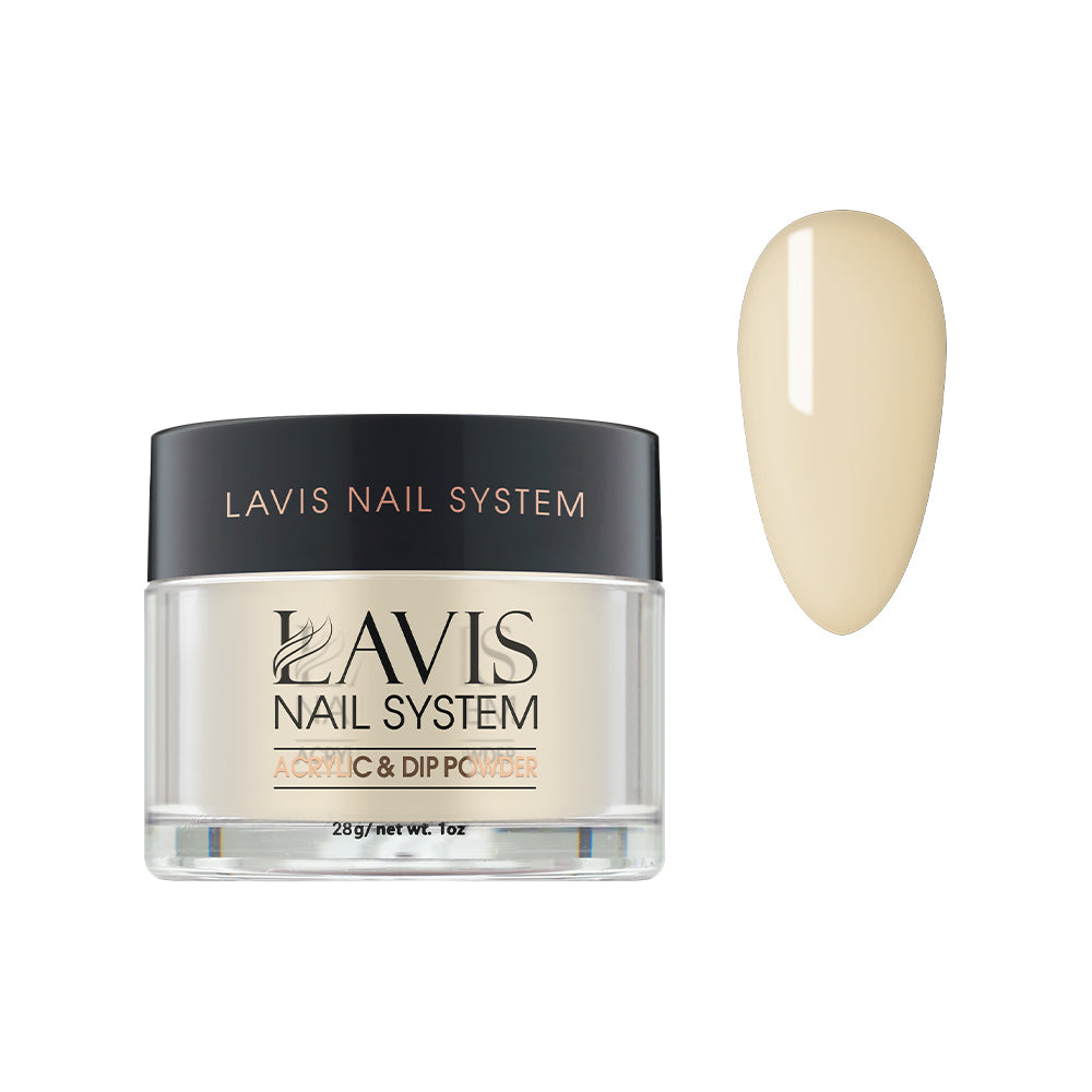 Lavis Acrylic Powder - 145 Cottage Cream - Yellow Colors