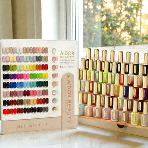 A'DOR Beauty - HEMA-Free Set 64 Colors Gel Polish Colletion