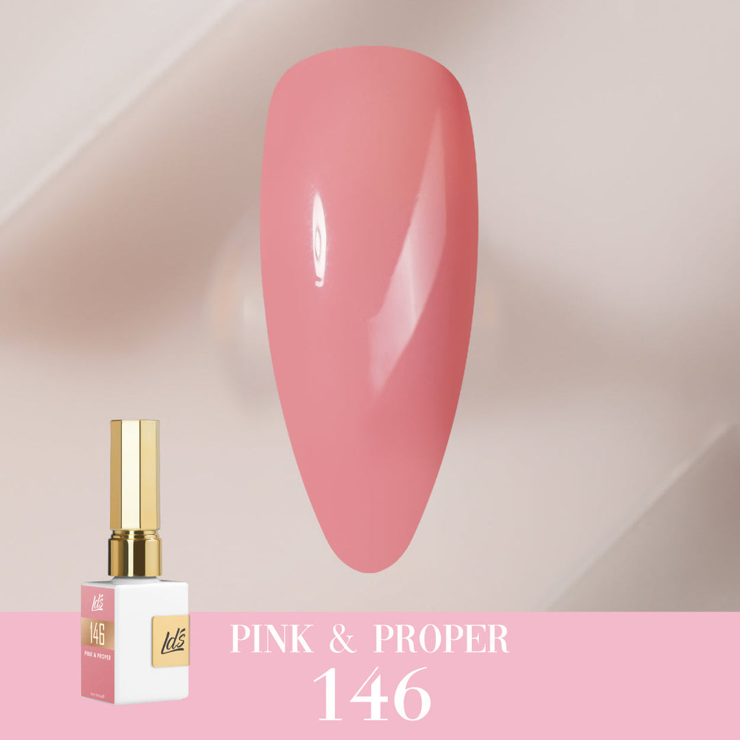 LDS Color Craze Collection - 146 Pink & Proper - Gel Polish 0.5oz
