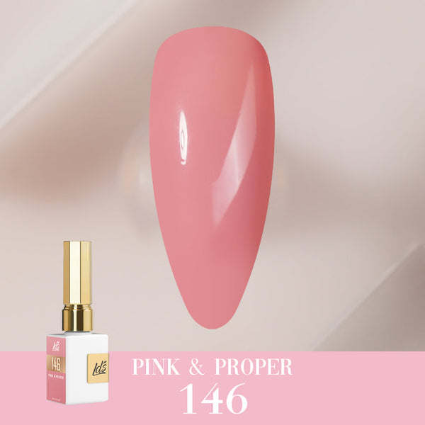  LDS Color Craze Gel Nail Polish - 146 Pink & Proper - 0.5oz by LDS COLOR CRAZE sold by DTK Nail Supply