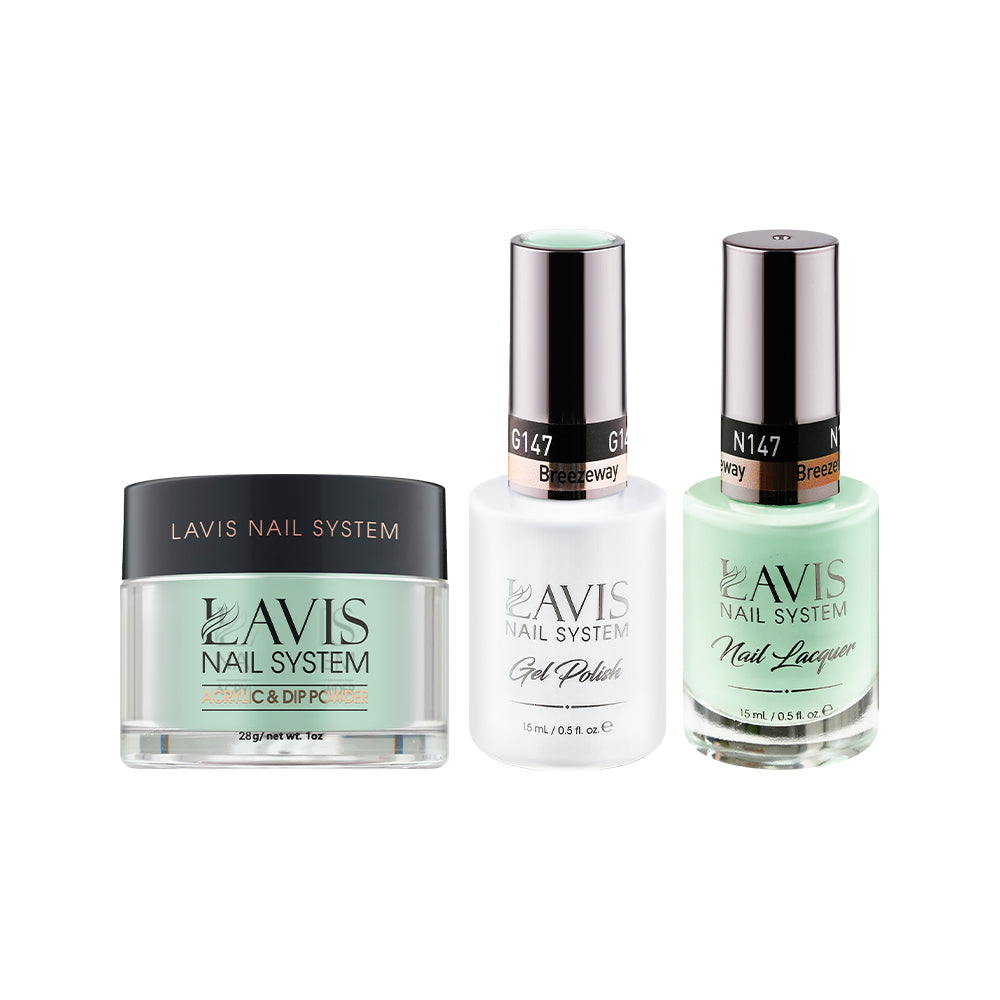 LAVIS 3 in 1 - 147 Breezeway - Acrylic & Dip Powder, Gel & Lacquer