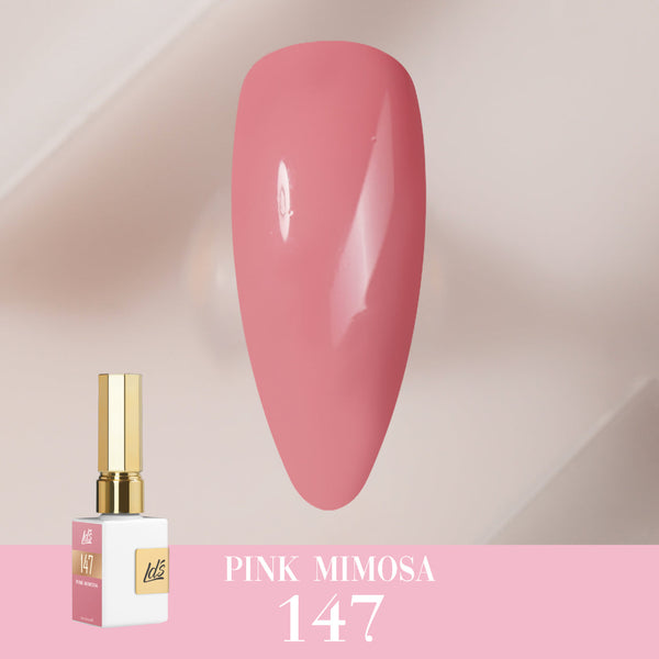  LDS Color Craze Gel Nail Polish - 147 Pink Mimosa - 0.5oz by LDS COLOR CRAZE sold by DTK Nail Supply