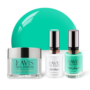 LAVIS 3 in 1 - 148 Lark Green - Acrylic & Dip Powder, Gel & Lacquer