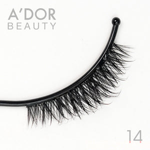 A’dor Beauty Eyelash thick & Volume box number 14