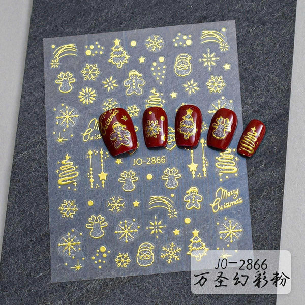 Nail Art Stickers JO-2866-G