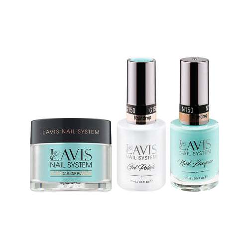 LAVIS 3 in 1 - 150 Raindrop - Acrylic & Dip Powder, Gel & Lacquer