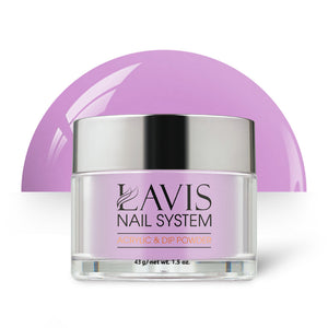 Lavis Acrylic Powder - 156 Novel Lilac - Purple Colors