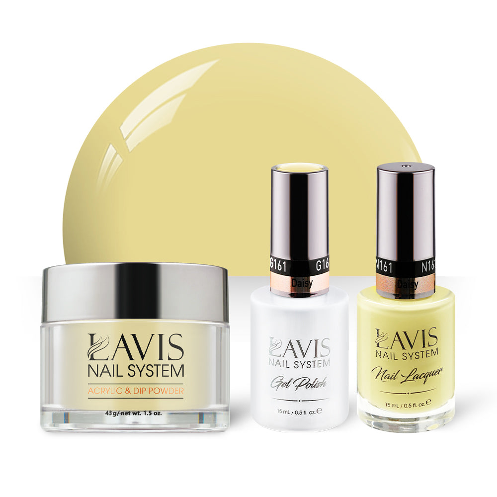 LAVIS 3 in 1 - 161 Daisy - Acrylic & Dip Powder, Gel & Lacquer