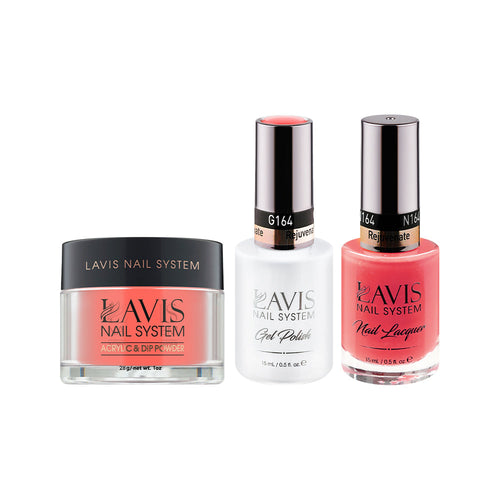 LAVIS 3 in 1 - 164 Rejuvenate - Acrylic & Dip Powder, Gel & Lacquer