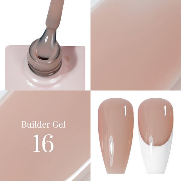 LAVIS Builder Gel In The Bottle - B16 Fawn Over Me - Gel Polish 15ml