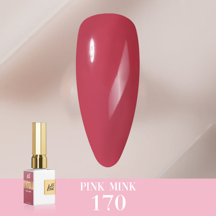 LDS Color Craze Collection - 170 Pink Mink - Gel Polish 0.5oz