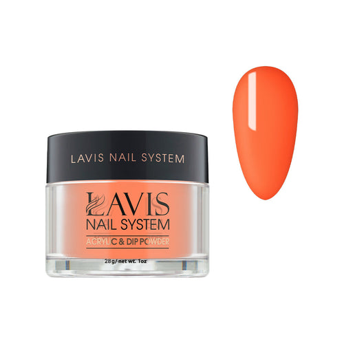 Lavis Acrylic Powder - 172 Orange Sorbet - Orange Colors