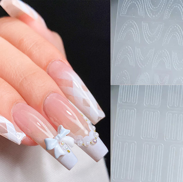 Nail Sticker Stencils
