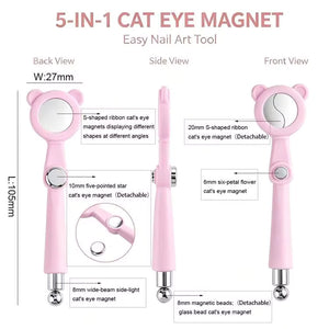 5in1 Cat Eye Magnet