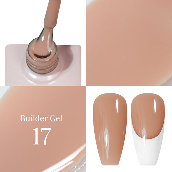 LAVIS Builder Gel In The Bottle - B17 Toffee First - Gel Polish 15ml