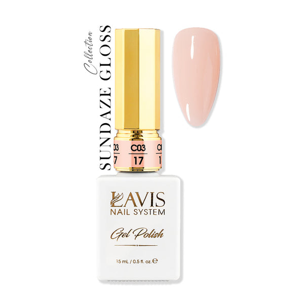 LAVIS C03 - 17 - Gel Polish 0.5 oz - Sundaze Gloss Collection by LAVIS NAILS sold by DTK Nail Supply