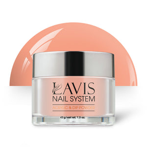 Lavis Acrylic Powder - 180 Carrot Cake - Peach Colors