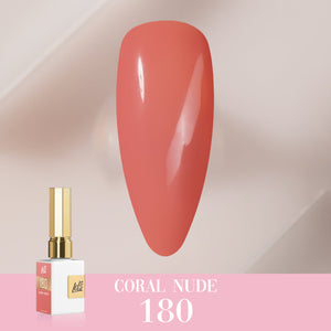  LDS Color Craze Gel Nail Polish - 180 Coral Nude - 0.5oz by LDS COLOR CRAZE sold by DTK Nail Supply