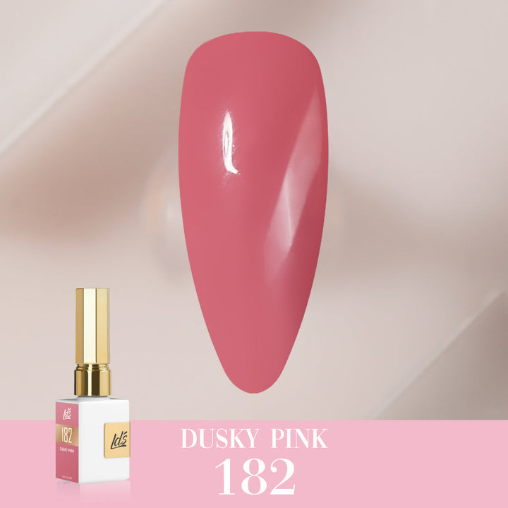 LDS Color Craze Collection - 182 Dusky Pink - Gel Polish 0.5oz