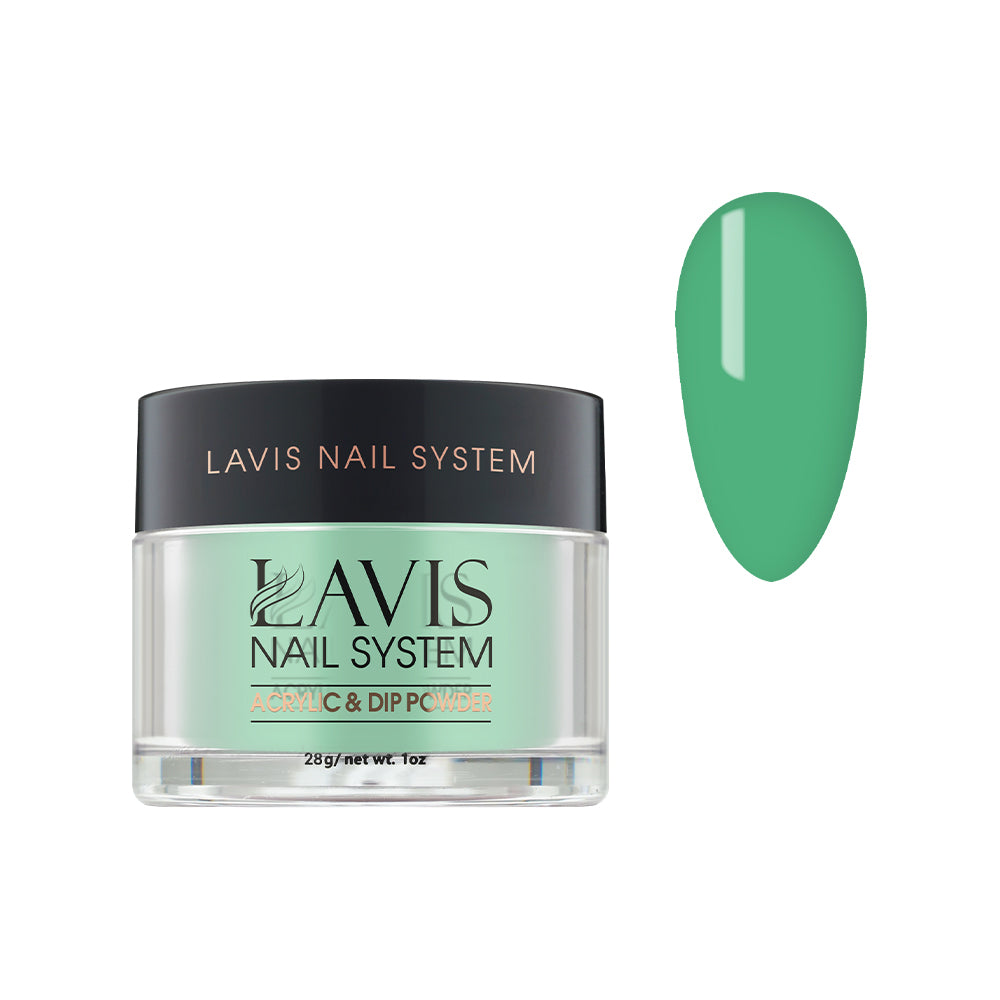 Lavis Acrylic Powder - 182 Mint Julep - Green Colors