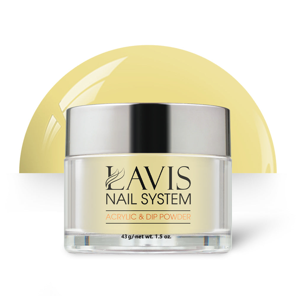 Lavis Acrylic Powder - 185 Lemon Twist - Yellow Colors