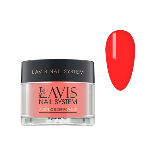 Lavis Acrylic Powder - 187 Daring Orange - Scarlet Colors