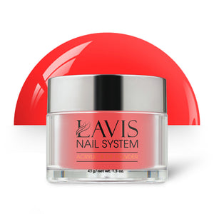 Lavis Acrylic Powder - 187 Daring Orange - Scarlet Colors